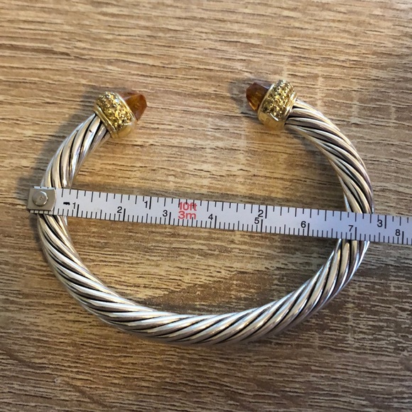 Very Rare David Yurman Cable Candle Cuff - Picture 8 of 8